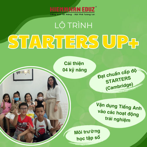 Lộ trình Starters Up+